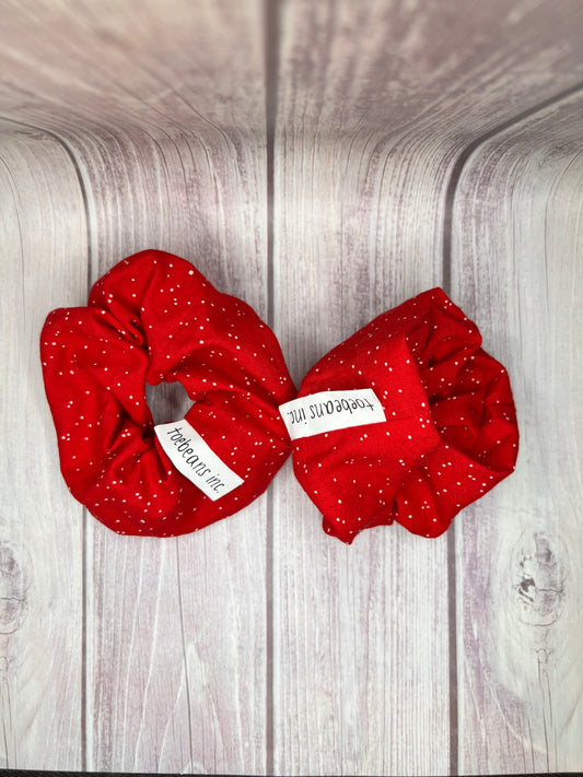 Ruby Red Scrunchies