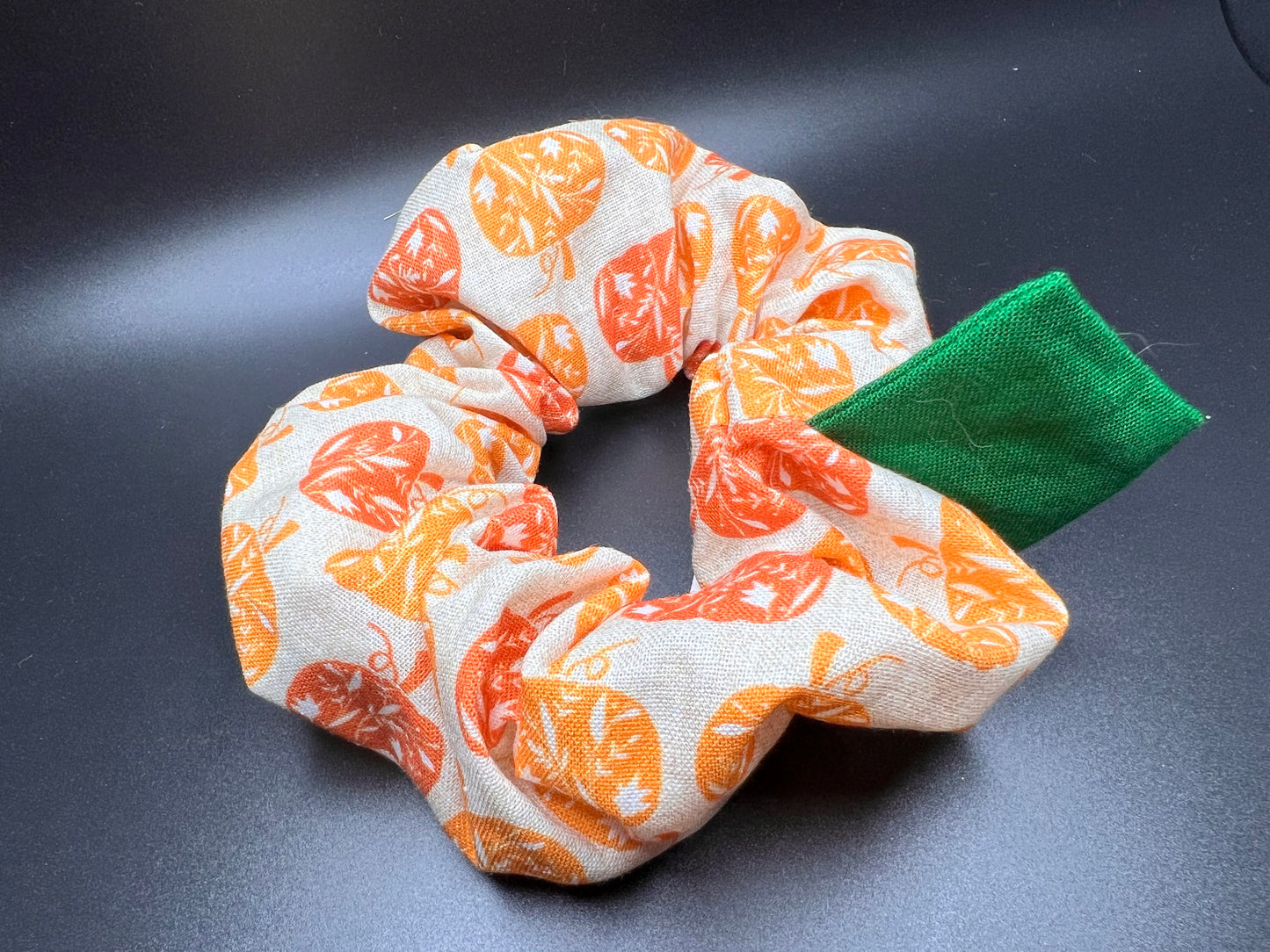 Pumpkin Scrunchies